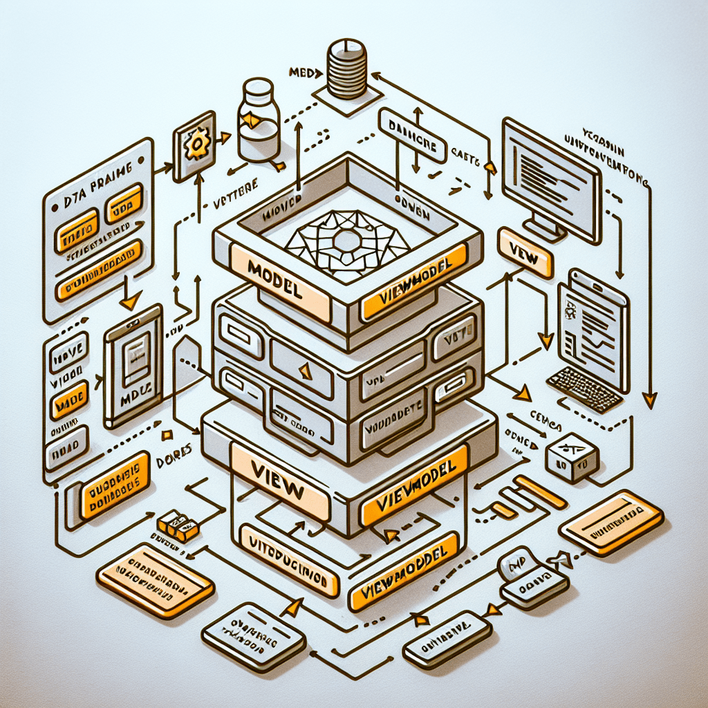 MVVM Architecture Diagram